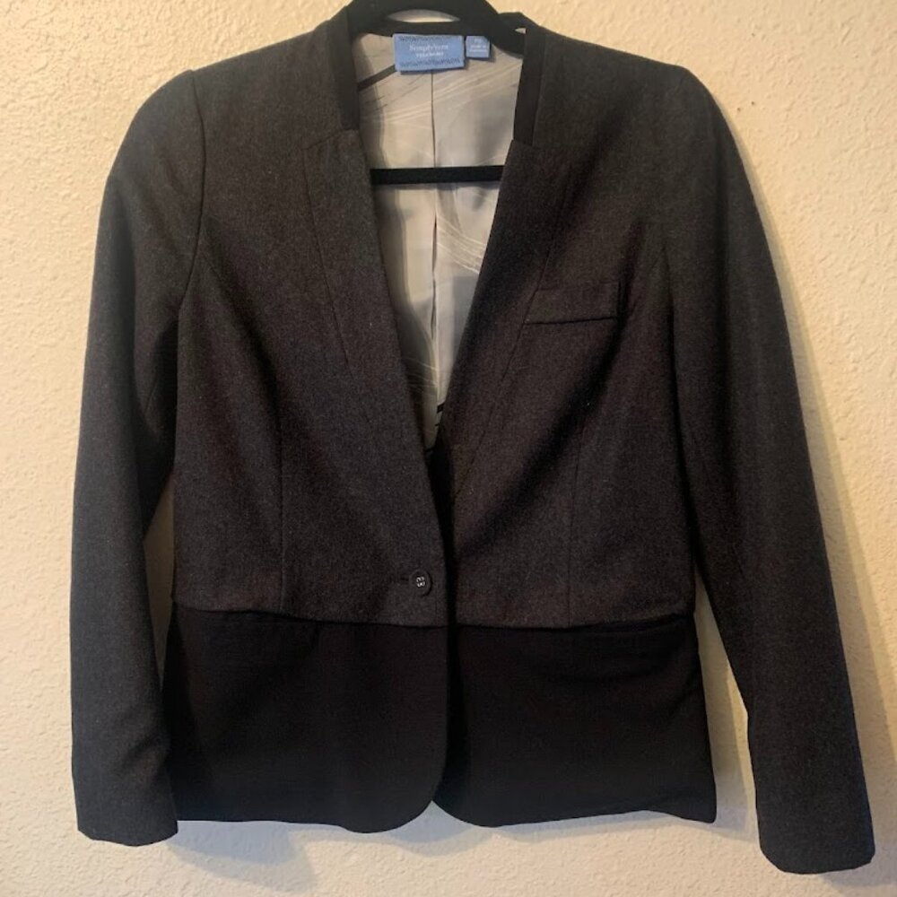 Simply Vera - Vera Wang Blazer - Black -- Womens Size Small Petite